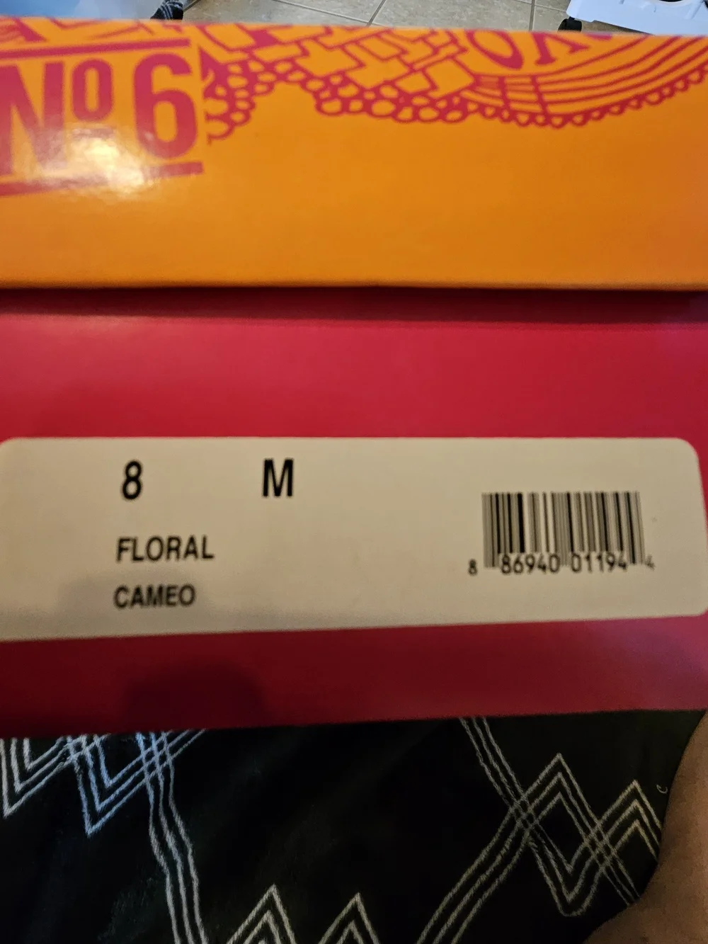 Mix No 6 New Floral Cameo Multicolor Floral Dress Shoes Sz 8